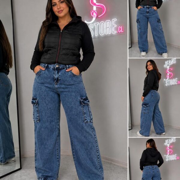 JEANS CARGO 2682